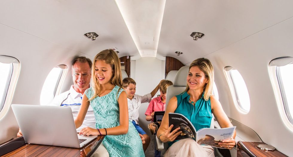 Onboard Family In Jet 980x527 